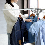 Portable Clothes Drying Rack Foldable Camping Tripod Clothes Hanger with Wind-resistant Hooks