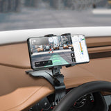 Universal Car Phone Holder Rotating for 4-6.8 Inch Dashboard Visor