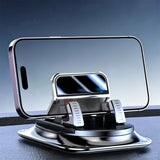 3PCS Car Phone Mount Anti Slip Silicone Dashboard Phone Holder 360 Degree