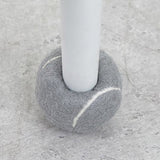 4PCS Walker Tennis Balls Precut Tennis Balls for Walkers for Furniture Legs and Floor Protection Grey