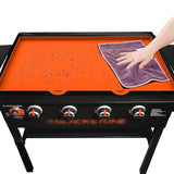 Silicone Protective Mat  for 28 Inches Blackstone Grill Cooking Surface Protective Cover Orange