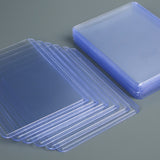 100PCS Card Sleeves Toploaders – Hard Plastic Trading Card Protectors Case