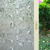 3D Static Clings Reflective Window Film Rainbow Decor Privacy Glass Sticker