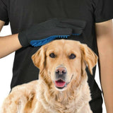 1 Pair Pet Grooming Gloves for Cats and Dogs Hair Removal & Massage