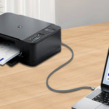 Cable Type C to USB 2.0 Printer Type A Male to B for Scanner