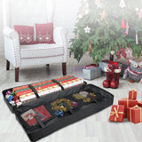 Wrapping Paper Storage Bag Oxford Cloth Christmas Bows Ribbons Organizer Underbed Storage Bag