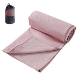 Hot Yoga Towel Microfiber Anti-Slip Mat Towel Pink