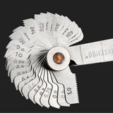 52 Blades Screw Thread Gauge Angle 60 Degree Metric 55 Degree Imperial Tap Pitch Inspection