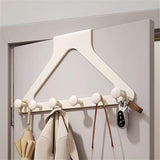 No Drill Over-the-Door Hanger Organizer Doors Towel Racks for Bathroom