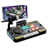 DJ Mixer Musical Toy with Mic & LED Lights