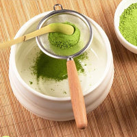 Matcha Whisk Set – Starter Kit with Sifter Bamboo Scoop & Whisk