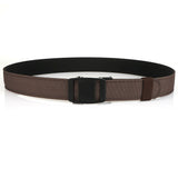 Automatic Buckle Tactical Belt Double Layer Thickened Brown