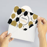 24 Pack Blank Birthday Cards with Envelopes