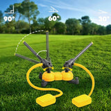Dueling Rocket Launcher Toy Set with 8 Foam Rockets