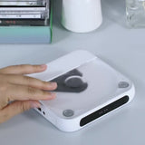 USB/Wired Playback Bluetooth CD Player Rechargeable Walkman White