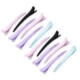 12PCS Non-Slip Plastic Sectioning Hair Clips for Styling