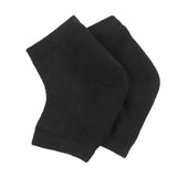 5 Pairs Toeless Gel Heel Socks – Foot Skin Care Protectors for Dry Cracked Feet