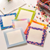 30 PCS Diamond Painting Positioning Paper Colored Adhesive Frame Film