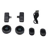 Dual Receivers Mini Lavalier Microphone with Magnetic Clip