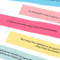 Inspirational Bible Verses Jar for Emotions and Feelings Scripture Glass Jar Crafts