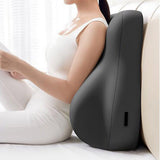 Ergonomic Memory Foam Reading Pillow for Bed and Sofa Grey