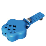 Toilet Tank Cleaning Tablet Holder Adjustable Silicone Metal Hanging Blue