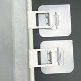 Retractable Dog Gate for Outdoor Stairs Hallways & Doorways – No Drill White
