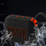 Mini Portable Bluetooth 5.4 Outdoor Speaker IPX4 Waterproof TWS Pairing Black