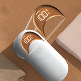 Electric Fabric Shaver Rechargeable Sweater Defuzzer for Clothes Couch Blanket White