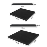 Comfort Support Cushion Breathable for Couch Sofa and Office Chair Black