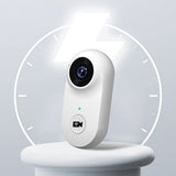 1080P Mini WiFi Action Camera Thumb Sport Video Recorder for Motorcycle White