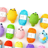 Crochet Set Yarn Hooks Sewing Needles Stitch Markers Storage Bag Style 2