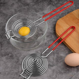 Egg Separator Stainless Steel Egg Yolk White Separation Tool