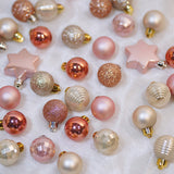 33Pcs Christmas Tree Baubles – Decorations for Holiday Party and Wedding