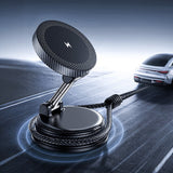 Wireless Car Charger Suction Phone Mount for Dashboard