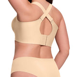 Bras for Women Supportive Wireless Push Up Bra Full Coverage No Underwire Seamless Plus Size for Women Skin Tone