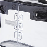 2Pcs Clear Toiletry Bag Waterproof Travel Makeup Organizer Carry-on Travel Accessories