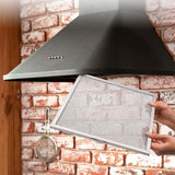 2PCS 5 Layer Aluminum Range Hood Filter Compatible with Broan S99010316 WA65