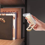 Rechargeable Clip on Booklight with Flexible Adjustable Arm for Reading White