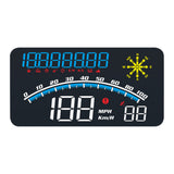 Universal HUD Head UP Display Digital Car Speedometer