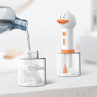 Electric Foaming Shampoo Dispenser for Dog and Cat Bathing Yellow Style