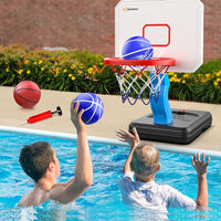 Kids Basketball Training Hoop Height Adjustable Basketball Hoop Set for Indoor  Outdoor Playing Blue