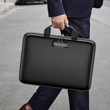 Fire-Resistant Hard Case File Organizer with Lock and Multi-Pocket Accordion Folder