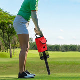 Portable Golf Ball Retriever Shag Bag – Holds Up to 70 Balls Red