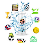 50Pcs Soccer Stickers for Boys Girls Teens Soccer Stickers for Water Bottle Laptop Decoration