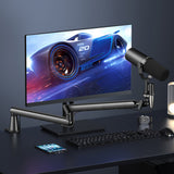 Low Profile Microphone Boom Arm Adjustable Stand