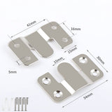 10 Pairs Sectional Couch Connector with Screws for Picture Frame Furniture Medium