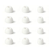 6 Pairs Replacement Ear Tips Compatible with Google Pixel Buds 2a Silicone Tips White