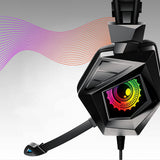 Gaming Headset forPC PS5 Xbox Headset with Microphone 3.5mm USB