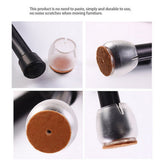 32Pcs Set Silicone Chair Leg Floor Protector Covers Anti Slip Chair Leg Caps for Hardwood Tile Floor